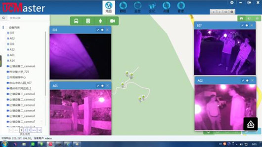 移動智能終端接入紅外線攝像頭