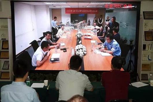 蔣延春介紹捷視飛通