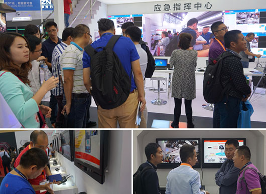 應急指揮區域人頭攢動