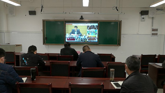 返校學(xué)習(xí)視頻調(diào)度會議